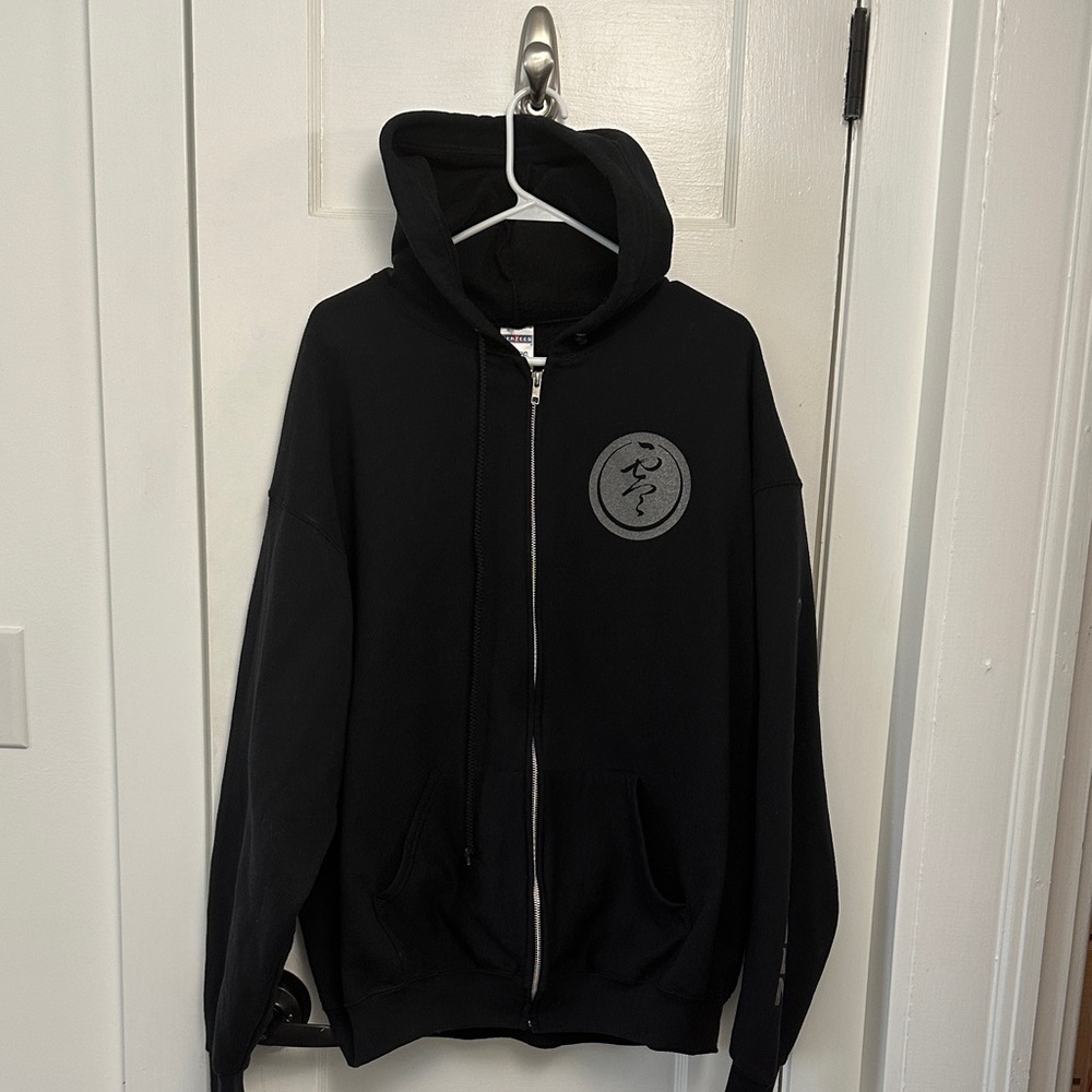 Original Samurai Choppers Black Hooded Men's hooded jacket